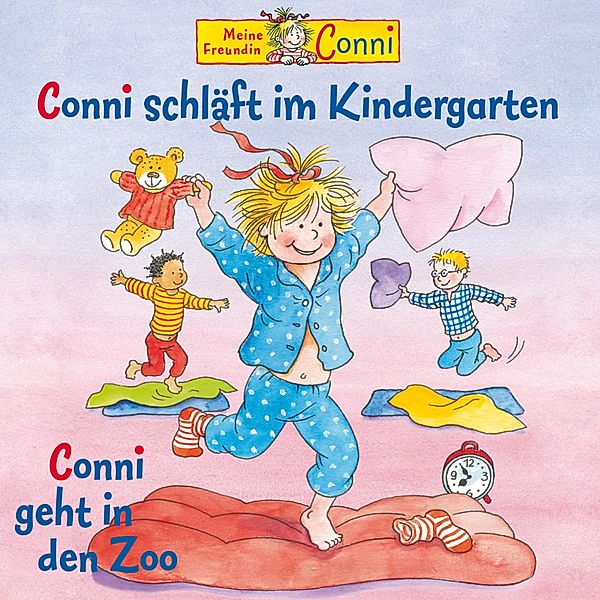 Conni - Conni schläft im Kindergarten / Conni geht in den Zoo, Liane Schneider, Hans-Joachim Herwald