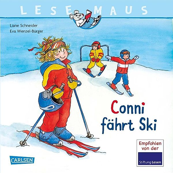 Conni fährt Ski / Lesemaus Bd.22, Liane Schneider, Eva Wenzel-Bürger