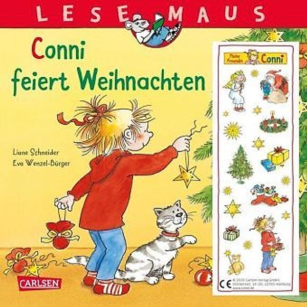 Conni feiert Weihnachten (2019) / Lesemaus Bd.58, Liane Schneider