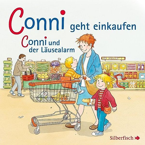 Conni geht einkaufen / Conni und der Läusealarm (Meine Freundin Conni - ab 3),1 Audio-CD, Liane Schneider