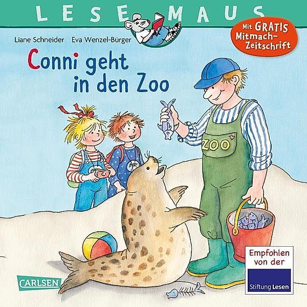 Conni geht in den Zoo / Lesemaus Bd.59, Liane Schneider, Eva Wenzel-Bürger