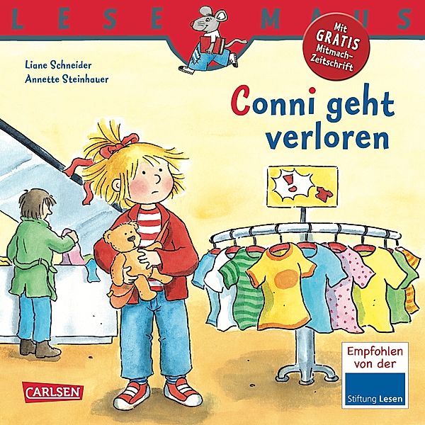 Conni geht verloren / Lesemaus Bd.26, Liane Schneider, Annette Steinhauer