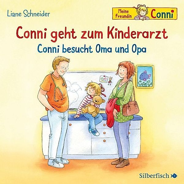 Conni geht zum Kinderarzt / Conni besucht Oma und Opa (Meine Freundin Conni - ab 3),1 Audio-CD, Liane Schneider