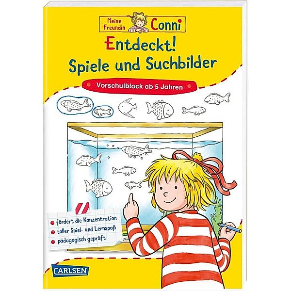 Conni Gelbe Reihe (Beschäftigungsbuch): Entdeckt! Spiele und Suchbilder, Hanna Sörensen