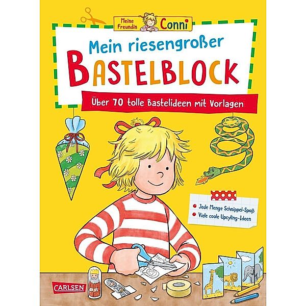 Conni Gelbe Reihe (Beschäftigungsbuch): Mein riesengrosser Bastelblock, Hanna Sörensen
