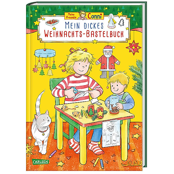 Conni Gelbe Reihe (Beschäftigungsbuch): Mein dickes Weihnachts-Bastelbuch, Hanna Sörensen
