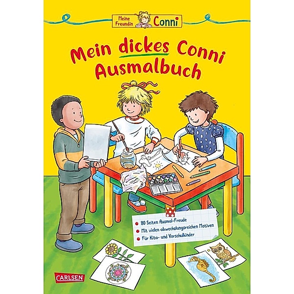 Conni Gelbe Reihe (Beschäftigungsbuch): Mein dickes Conni-Ausmalbuch, Hanna Sörensen
