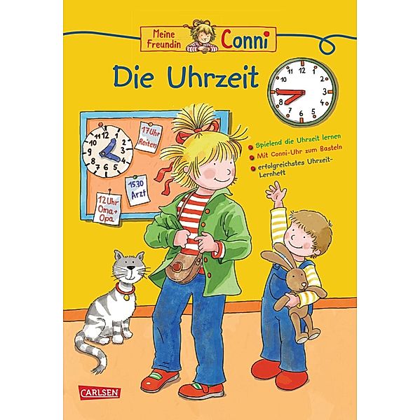 Conni Gelbe Reihe: Die Uhrzeit / Conni Gelbe Reihe (Beschäftigungsbuch), Hanna Sörensen