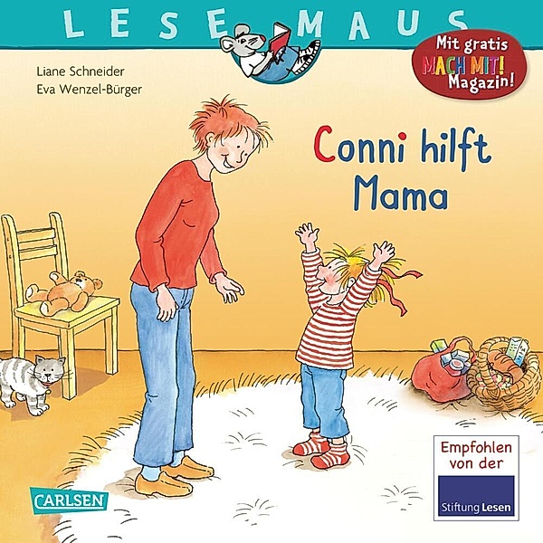Conni hilft Mama / Lesemaus Bd.52, Liane Schneider, Eva Wenzel-Bürger