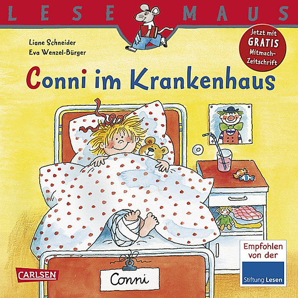 Conni im Krankenhaus / Lesemaus Bd.60, Liane Schneider, Eva Wenzel-Bürger