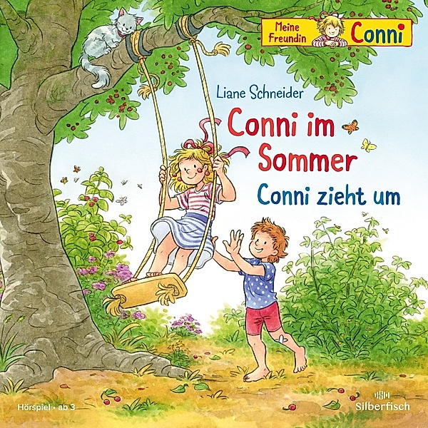 Conni im Sommer / Conni zieht um, 1 Audio-CD, Liane Schneider