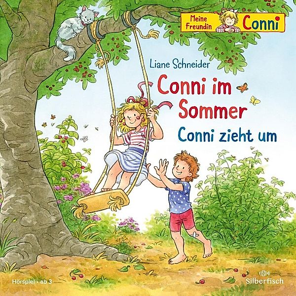 Conni im Sommer / Conni zieht um,1 Audio-CD, Liane Schneider