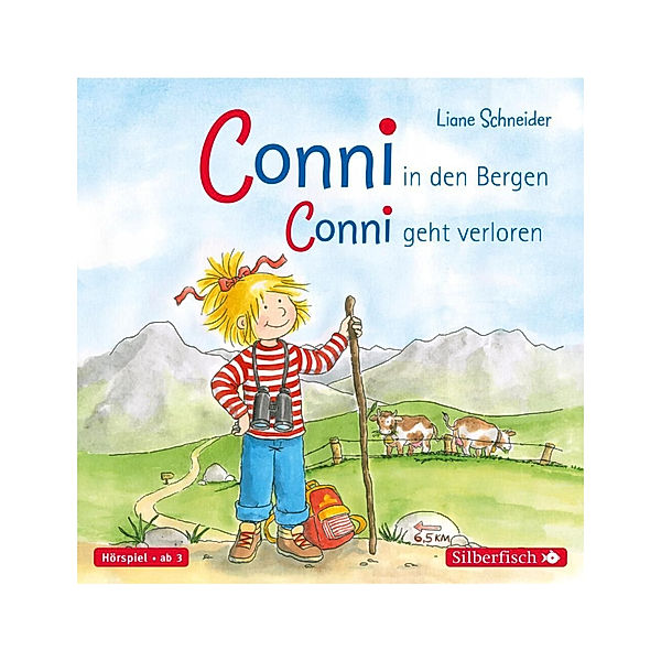 Conni in den Bergen / Conni geht verloren (Meine Freundin Conni - ab 3),1 Audio-CD, Liane Schneider