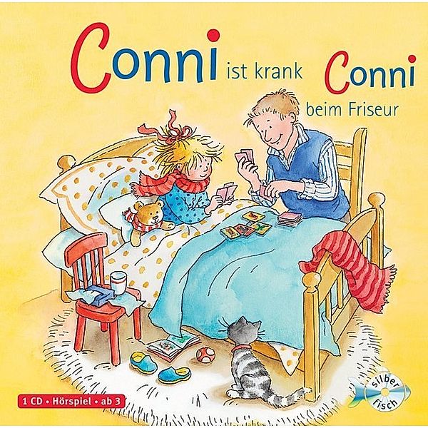 Conni ist krank / Conni beim Frisör (Meine Freundin Conni - ab 3),1 Audio-CD, Liane Schneider