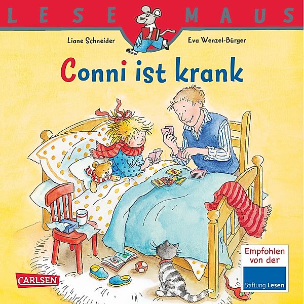 Conni ist krank / Lesemaus Bd.87, Liane Schneider, Eva Wenzel-Bürger