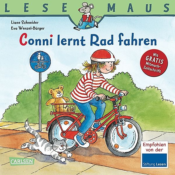 Conni lernt Rad fahren / Lesemaus Bd.71, Liane Schneider, Eva Wenzel-Bürger