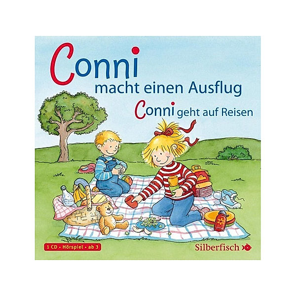 Conni macht einen Ausflug / Conni geht auf Reisen (Meine Freundin Conni - ab 3),1 Audio-CD, Liane Schneider