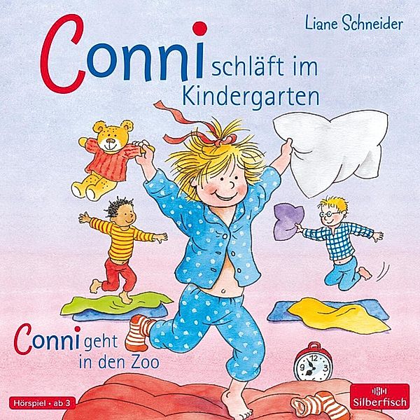 Conni schläft im Kindergarten / Conni geht in den Zoo (Meine Freundin Conni - ab 3),1 Audio-CD, Liane Schneider