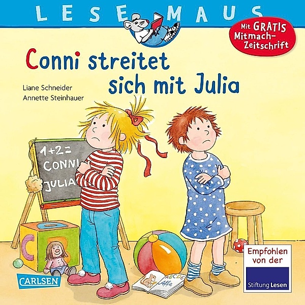 Conni streitet sich mit Julia / Lesemaus Bd.84, Liane Schneider, Annette Steinhauer
