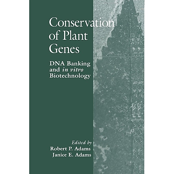 Conservation of Plant Genes, Bozzano G Luisa
