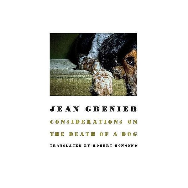 Considerations on the Death of a Dog, Jean Grenier