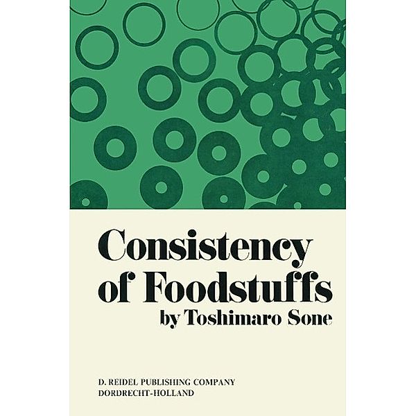 Consistency of Foodstuffs, T. Sone