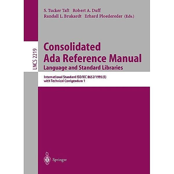 Consolidated Ada Reference Manual, Language and Standard Libraries