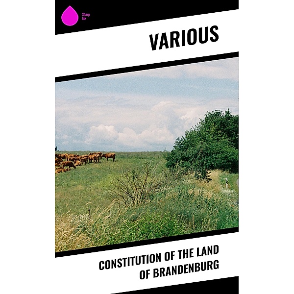 Constitution of the Land of Brandenburg / Sharp Ink, Various