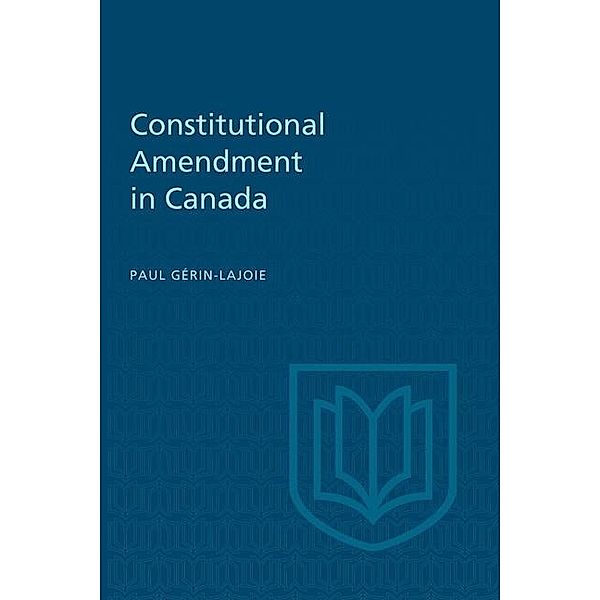 Constitutional Amendment in Canada, Paul Gérin-Lajoie