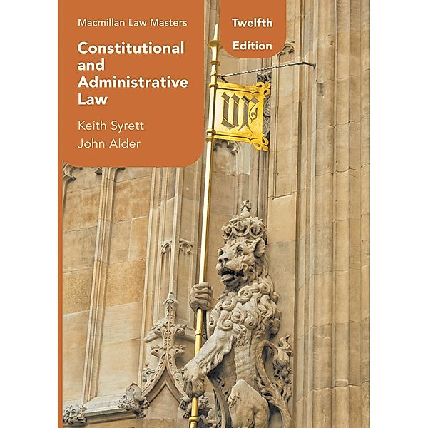 Constitutional and Administrative Law, Keith Syrett, John Alder