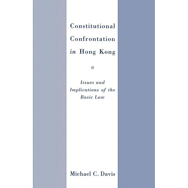 Constitutional Confrontation in Hong Kong, Michael C. Davis