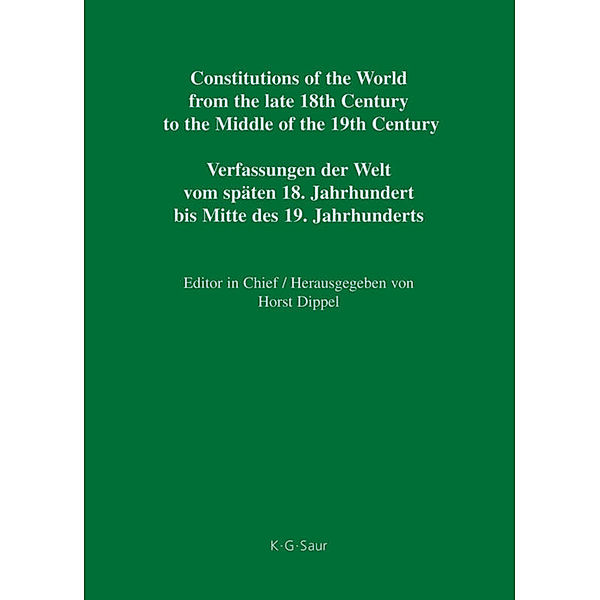 Constitutional Documents of Denmark, Norway and Sweden 1809-1849