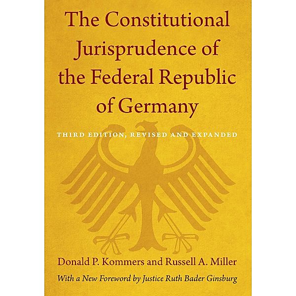 Constitutional Jurisprudence of the Federal Republic of Germany, Kommers Donald P. Kommers