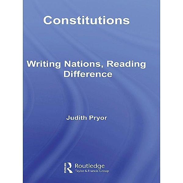 Constitutions / Birkbeck Law Press, Judith Pryor