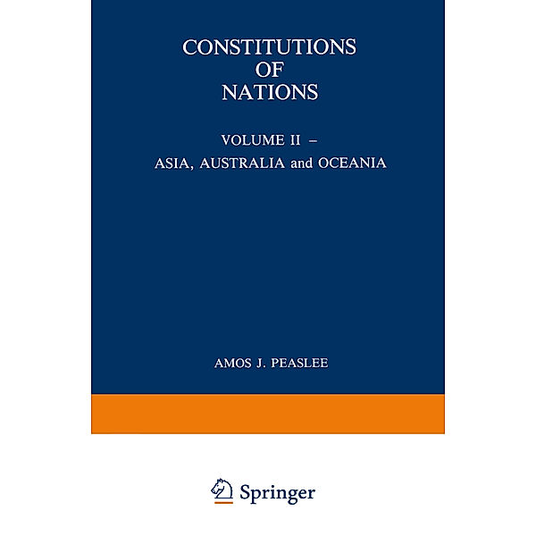 Constitutions of Nations, Amos Peaslee