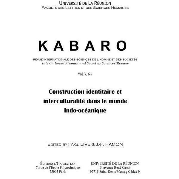 Construction identitaire et intercultura / Hors-collection, Collectif