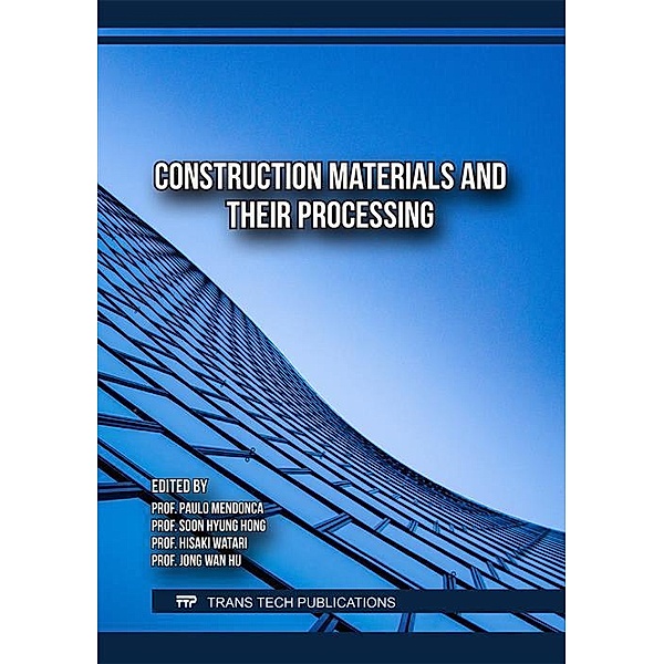 Construction Materials and their Processing