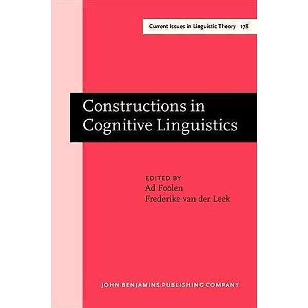 Constructions in Cognitive Linguistics
