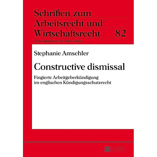 Constructive dismissal, Stephanie Amschler