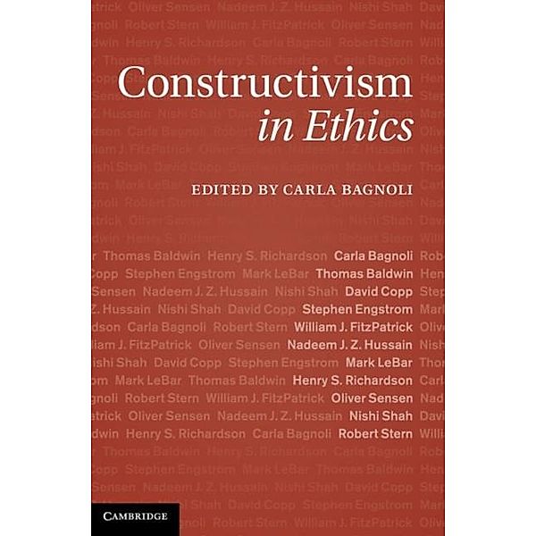 Constructivism in Ethics