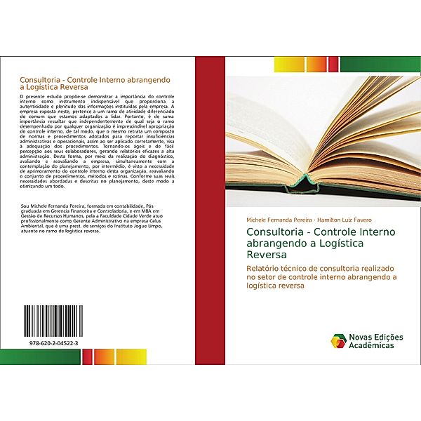 Consultoria - Controle Interno abrangendo a Logística Reversa, Michele Fernanda Pereira, Hamilton Luiz Favero