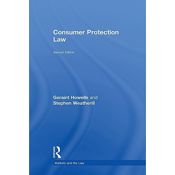 Consumer Protection Law, Geraint Howells, Stephen Weatherill