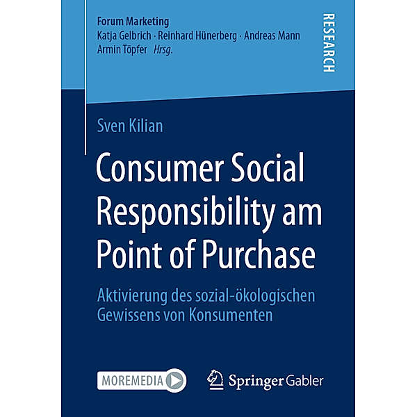 Consumer Social Responsibility am Point of Purchase, Sven Kilian