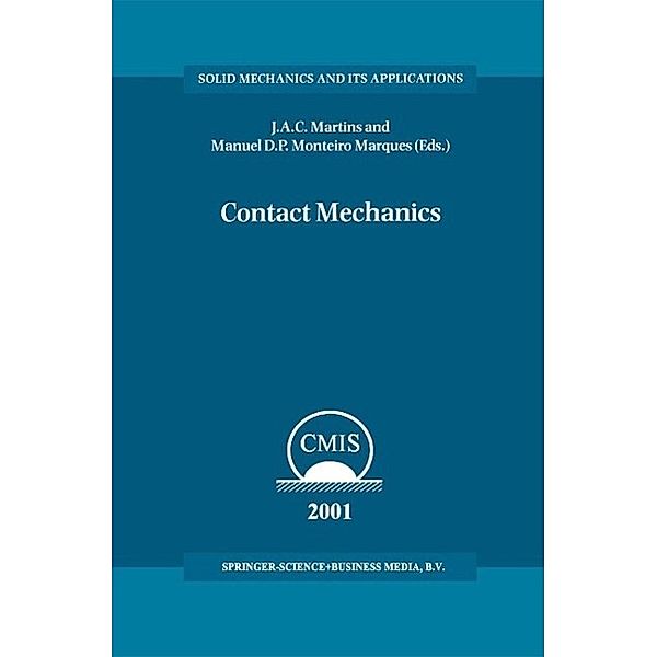 Contact Mechanics / Solid Mechanics and Its Applications Bd.103