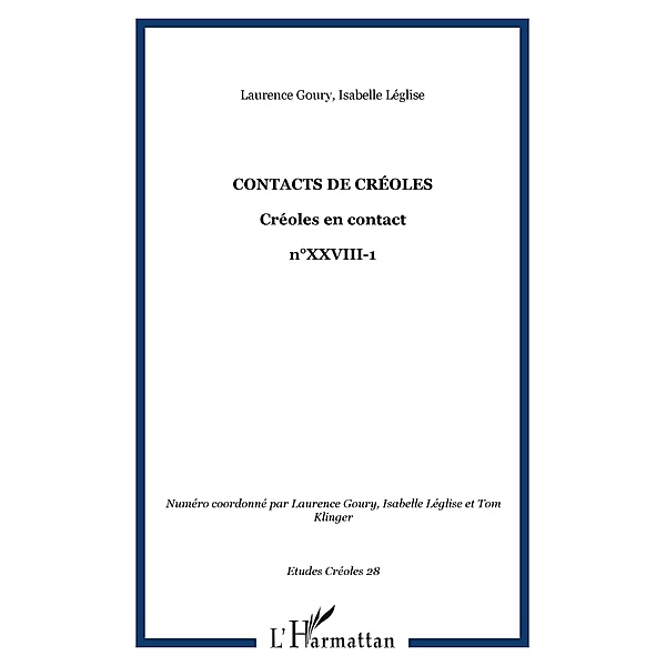 CONTACTS DE CREOLES / Hors-collection, Collectif