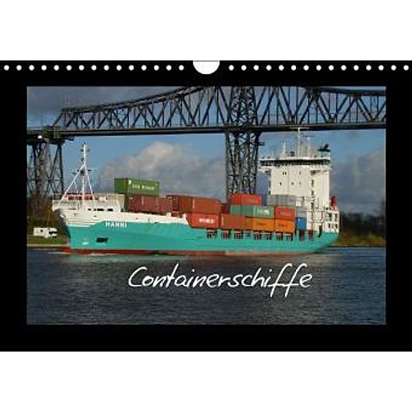 Containerschiffe (Wandkalender 2016 DIN A4 quer), Peter Thede