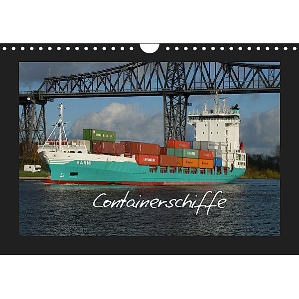 Containerschiffe (Wandkalender 2019 DIN A4 quer), Peter Thede