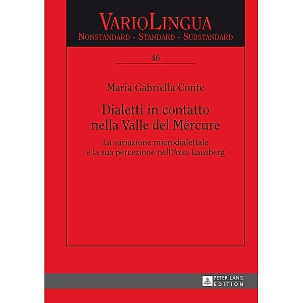 Conte, M: Dialetti in contatto nella Valle del Mércure, Maria Gabriella Conte