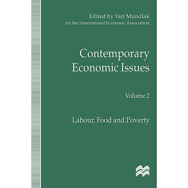 Contemporary Economic Issues / International Economic Association Series