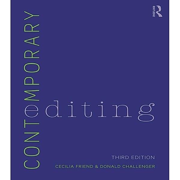 Contemporary Editing, Cecilia Friend, Don Challenger